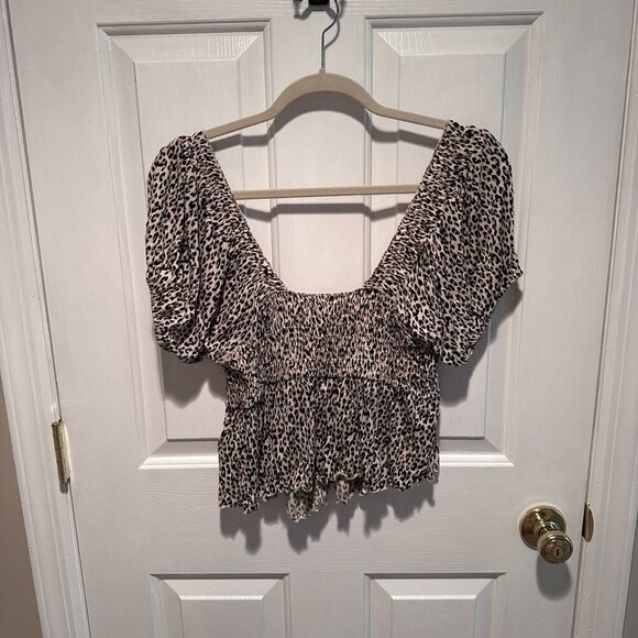 OU Cheetah Top - Size Large - Picture 3 of 5